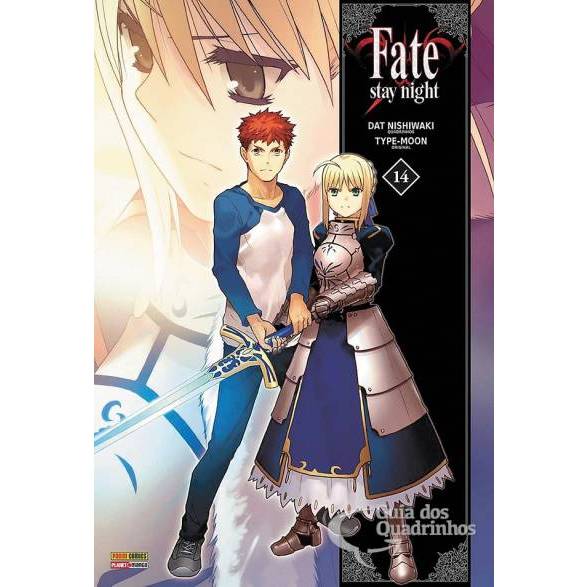 Mangá Fate Stay Night - Nº 1 ao Nº 20 Editora Panini Comics