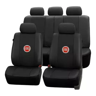 Capa Para Banco Automotivo Carro Couro Fiat Cores Impermeável