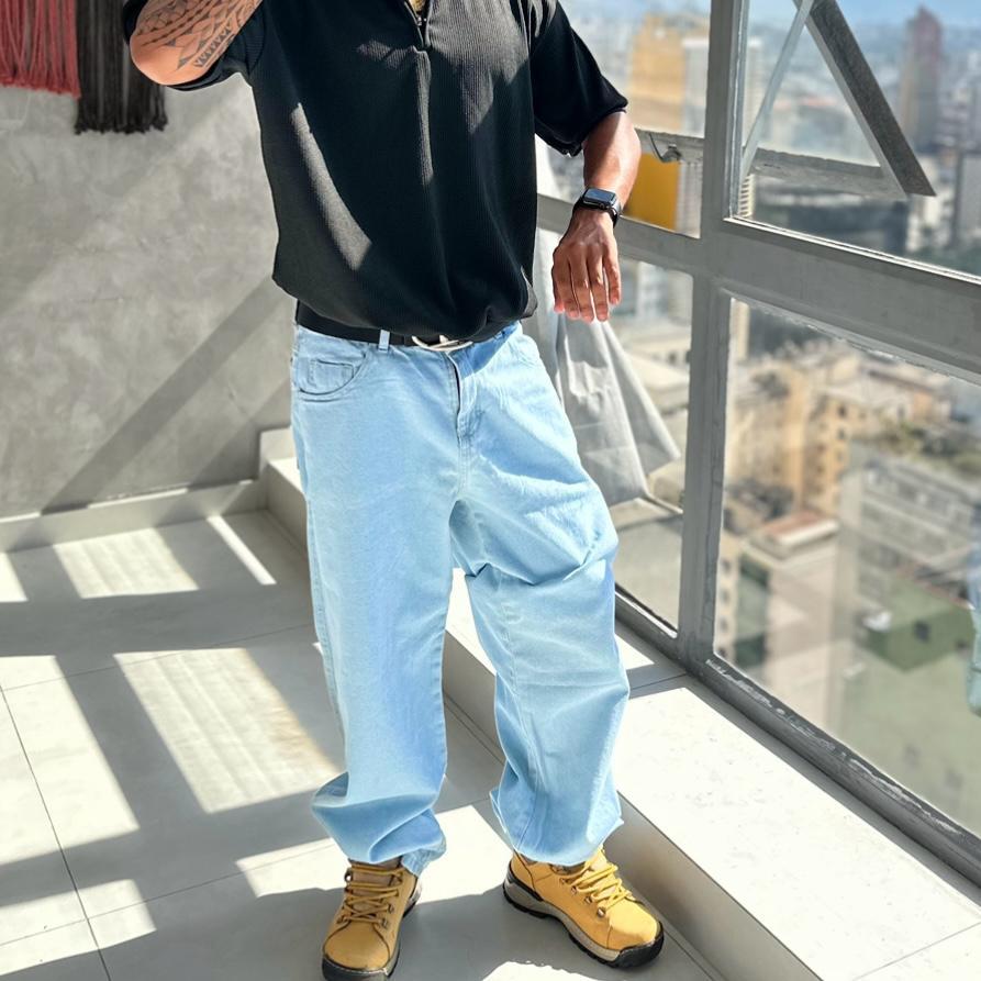 Roupas CalÃ§a Retro Anos 90 Calça Balao Streetwear Wide Leg, Baggy