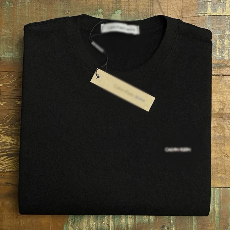 Camiseta masculina slim fit algodão egípcio C