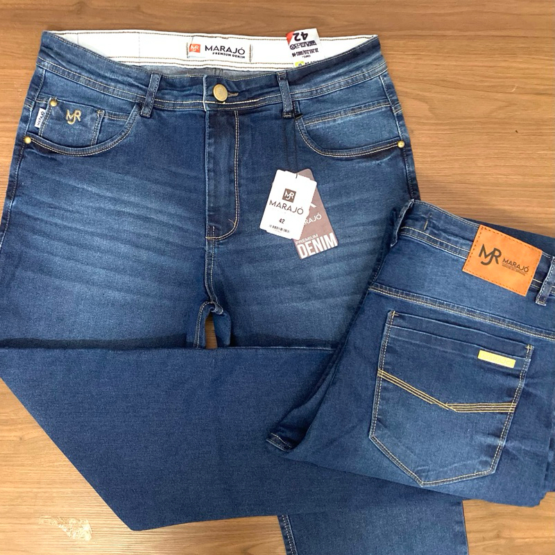 Calça Jeans Masculina Premium Com Elastano | Direto da Fábrica
