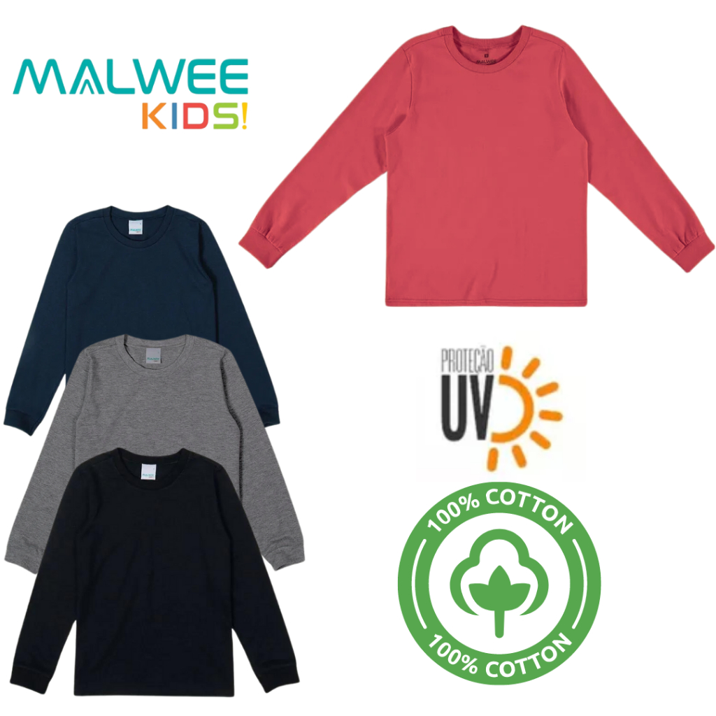 Vestido Malwee Infantil Manga Longa na Black Friday 2025 | BuscaProdutos