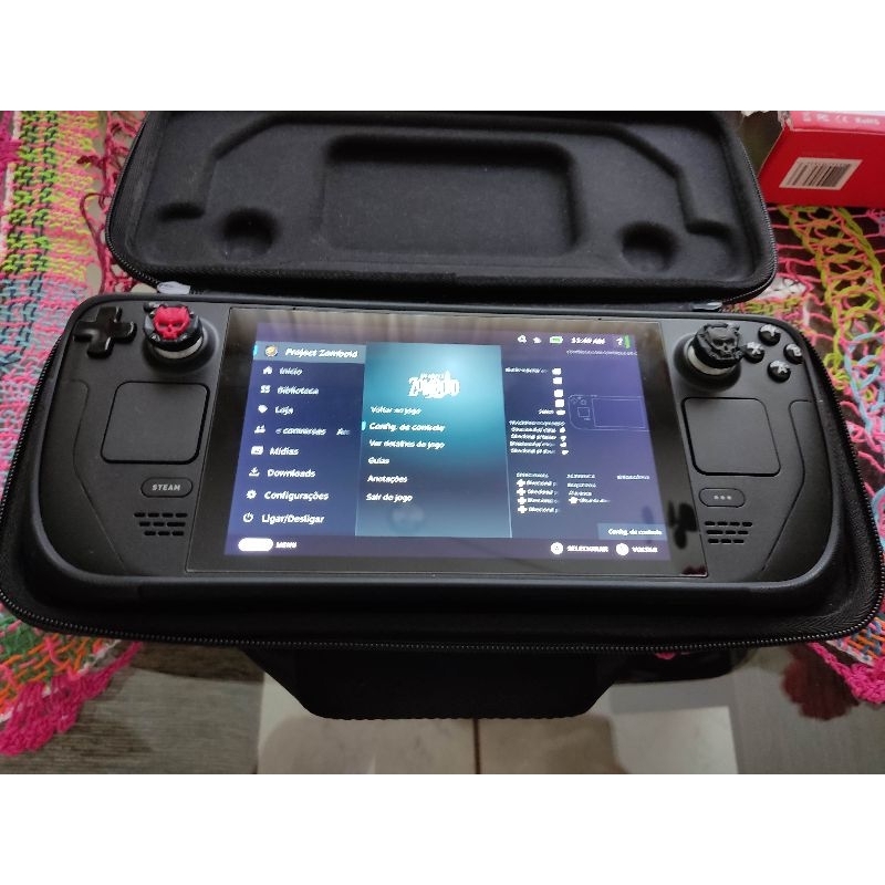 Steam Deck 1TB melhor que Nintendo Switch ps5