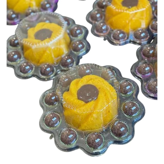 Kit 6 Unidades Embalagem Flip Mini Festa (Mini Bolo + 10 Docinhos)