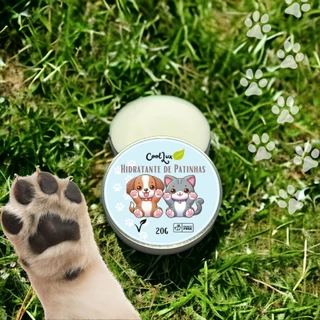 Hidratante de Focinho/Patinhas/Calos 100% Natural Vegano