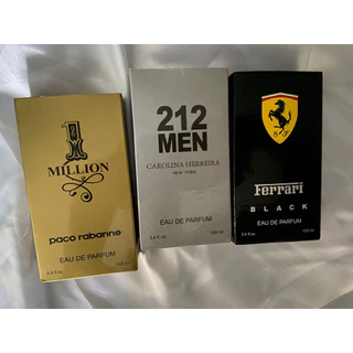 kit 3 perfumes masculino 100 ml cada