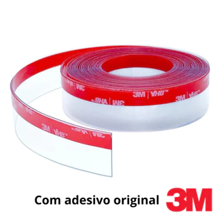 Fita Adesiva Veda Fresta Vedação de Portas e Janelas Adesivo 3M - 1 Metro - Diversas larguras