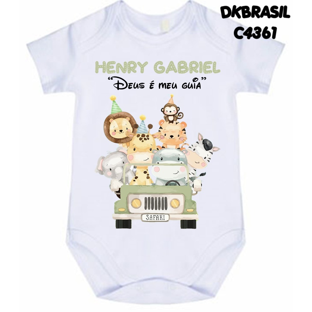 Body Safari Significado do nome Henry Gabriel | Shopee Brasil