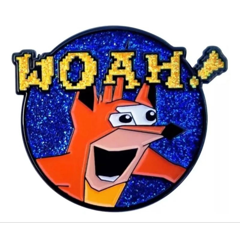 Pin Crash WOAH! | Shopee Brasil