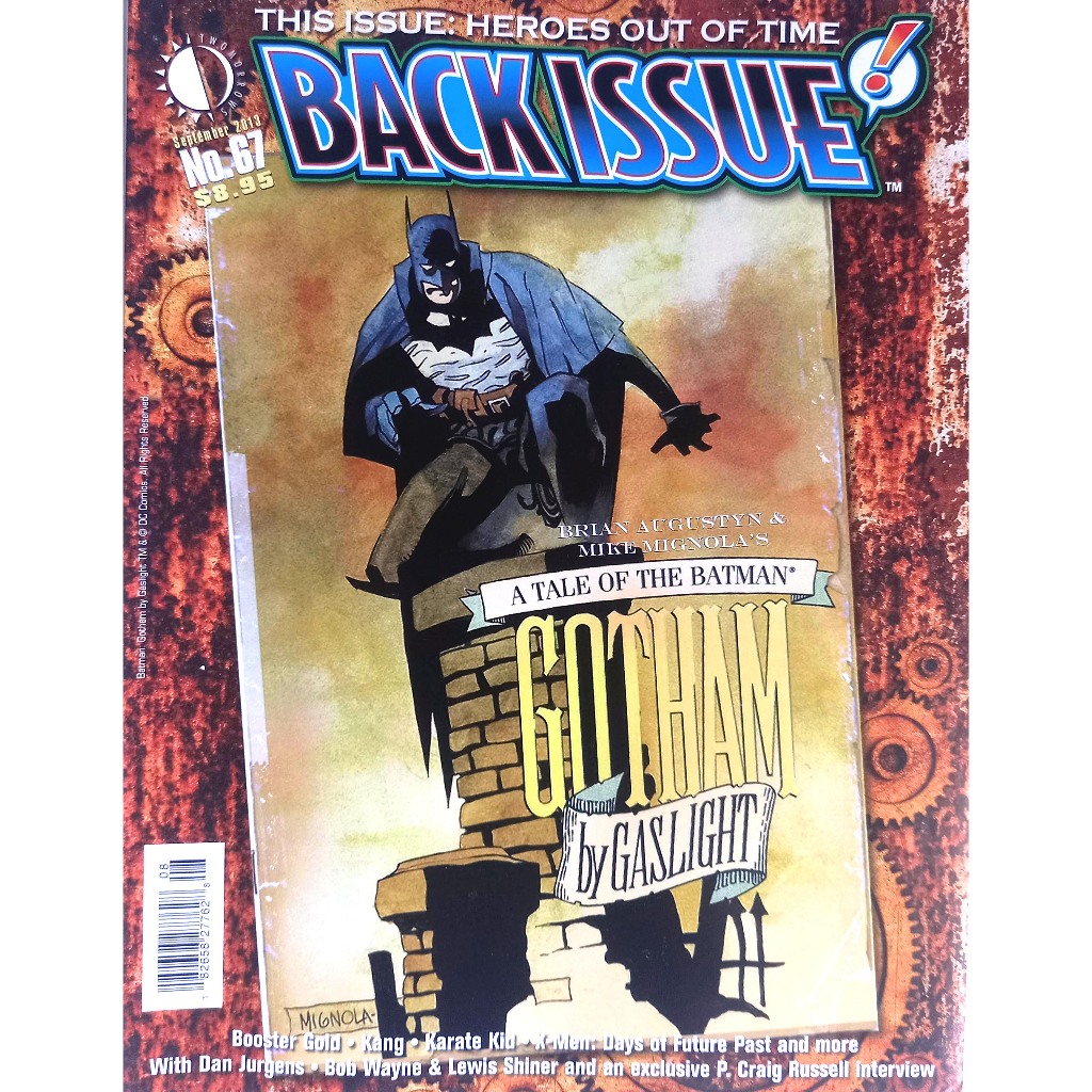 Revista Back Issue 67 - Batman by gaslight - Importada | Shopee Brasil