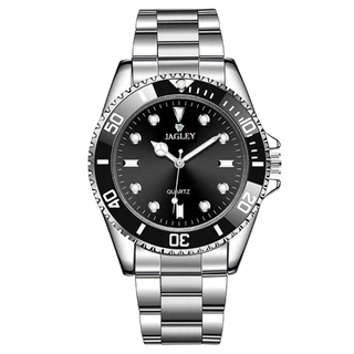 Relógio Masculino Estilo Rolex Casual Moderno a Prova D’agua Analógico com Calendário