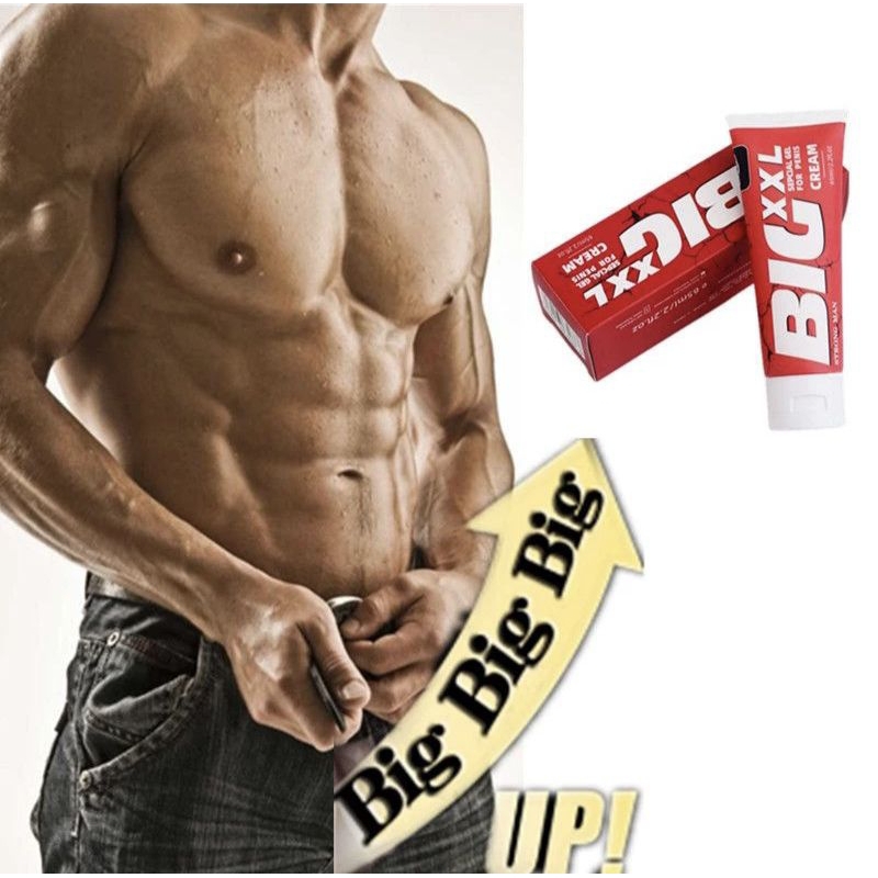 Creme para Aumentar e Engrossar o peniano Big XXL 65ml. | Shopee Brasil