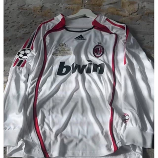 Camisa Do kaka 2006 AC Milan Retro Camisa 06/07 Manga longa