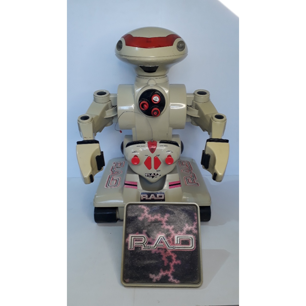 Boneco Robo R.A.D Toymax 1998 D1058 | Shopee Brasil
