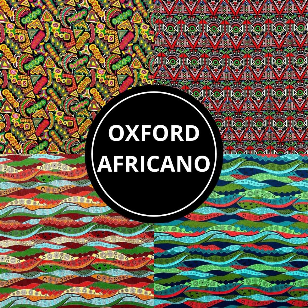3 Metros Tecido Oxford Africano Estampado 3Mt X 1,45 Larg