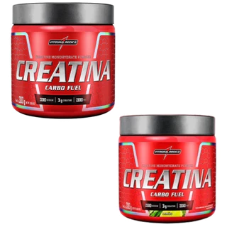 Kit 2x Creatina 300g Carbo Fuel- Pote Integral Medica
