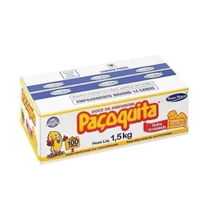 Pacoca pacoquita Rolha Embrulhada cx 100 x 15gr Amendoim promoção oferta