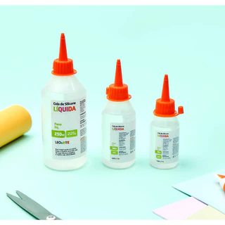 Cola silicone liquida 100ml leoarte em Oferta na Shopee