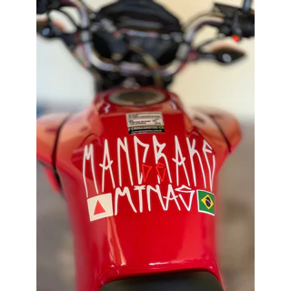 Adesivo Mandrake de Minas Original - Adesivo pra Tanque em Oferta na Shopee