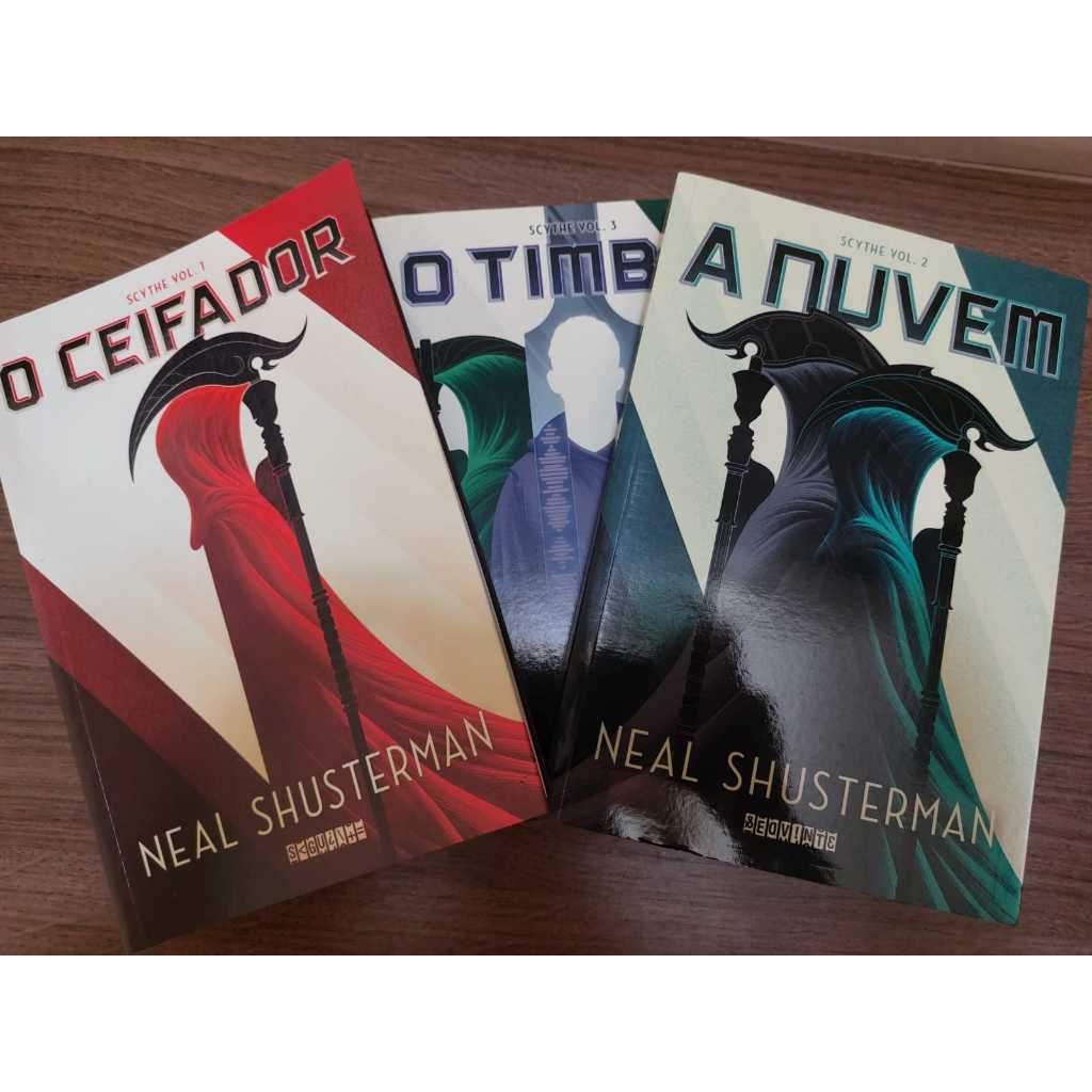 Trilogia O Ceifador (vol. 1, 2 e 3) | Shopee Brasil