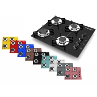 Fogão Cooktop Chamalux 4 Bocas Automático Inteligente Ultra Chama 077