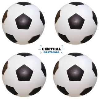 Kit 3 Bolas Vinil Preta/branca para lembrancinhas Decoração bola dente de leite bola infantil bola de futebol dente de leite