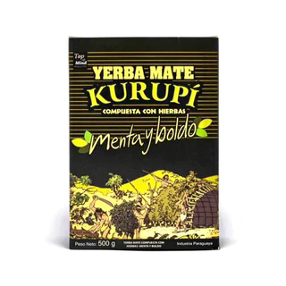 Erva-mate Tereré Com Menta E Boldo Kurupi De 500g
