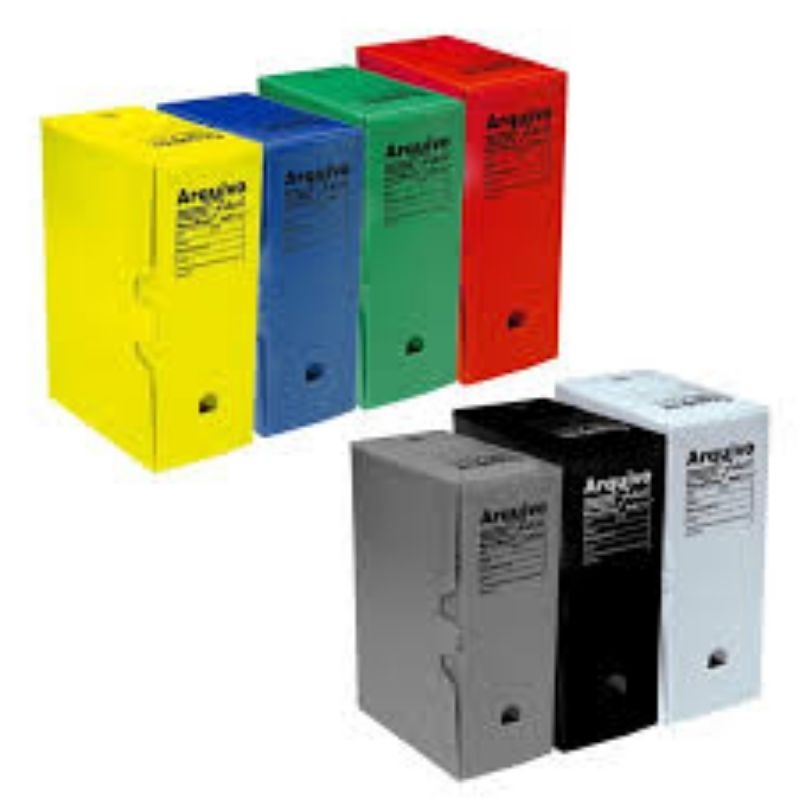 Pasta Arquivo Morto Pacote Com 10 Unidades