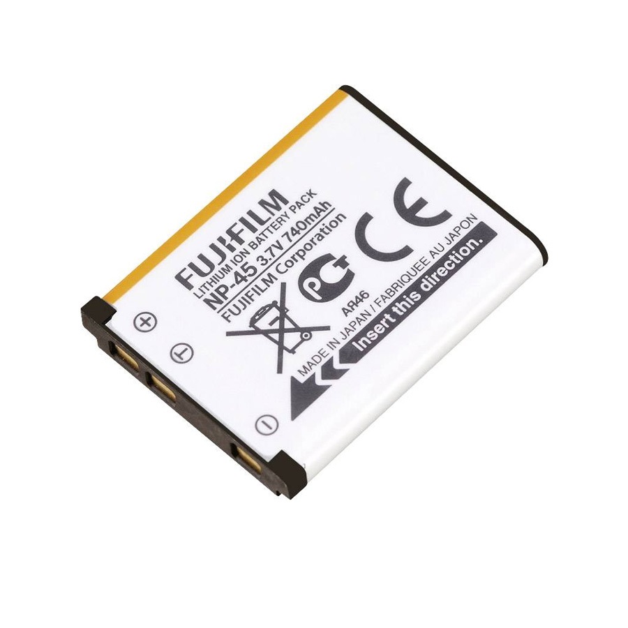 EXTENSILO batteria sostituisce Fuji/Fujifilm NP-45, NP-45A per fotocamera digitale DSLR (700mAh, 3,7V, Li-Ion