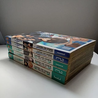 mangá sword art online - coleção completa fairy dance + aincrad