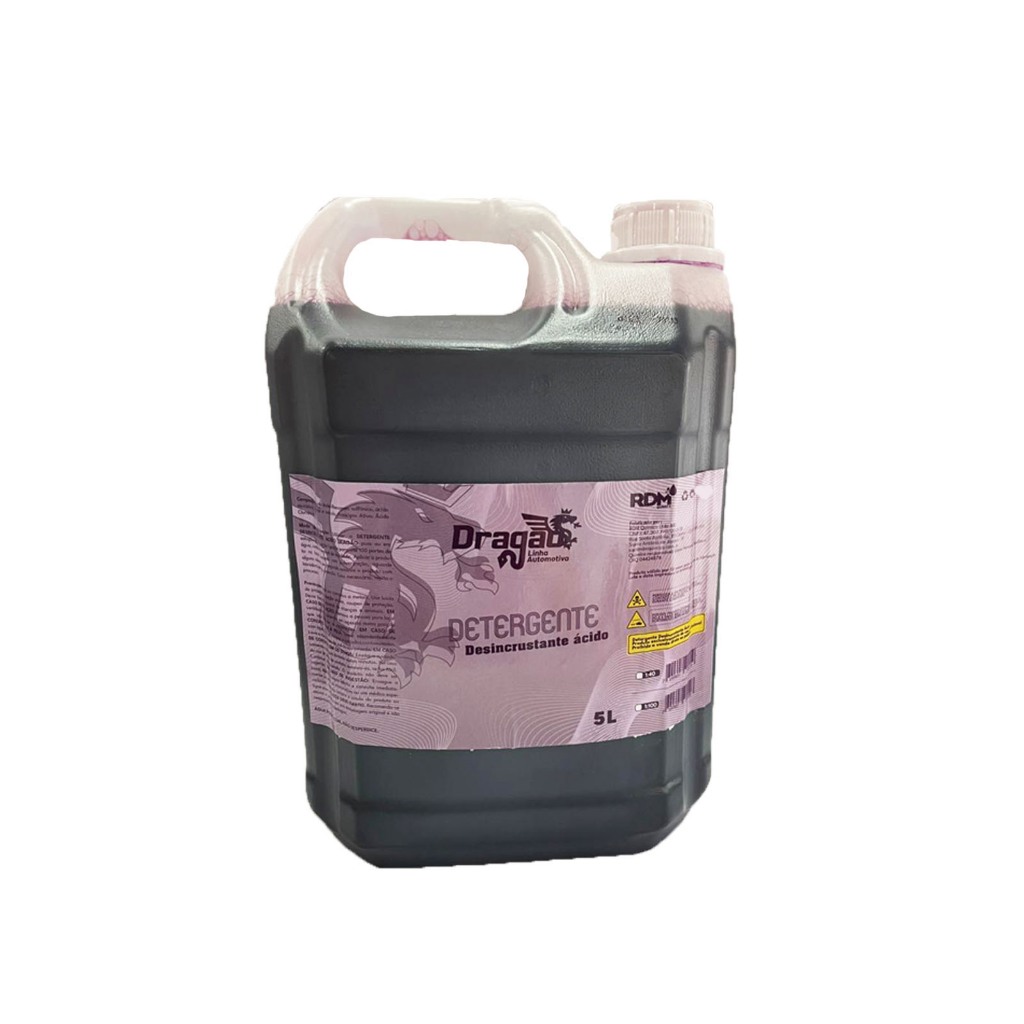 Limpa Alumínio Limpa Baú Concentrado 5 litros (Rende 200 Litros)