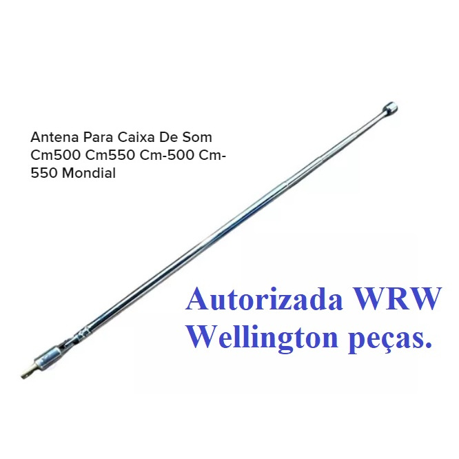 Antena Para Caixa De Som Mondial Cm500 Cm550 Cm-500 Cm-550 e Cm14 ORIGINAL