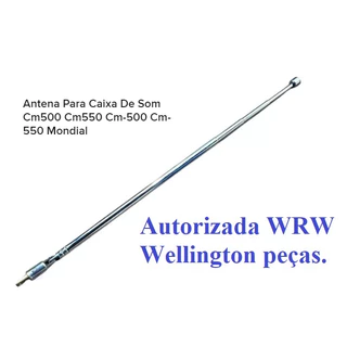 Antena Para Caixa De Som Mondial Cm500 Cm550 Cm-500 Cm-550 e Cm14 ORIGINAL
