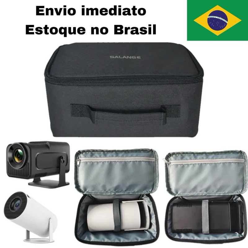 Projector Hard Case Shockproof Large Space Multifunction Hard EVA Carrying Case For HY300, HY300 Pro, HY320 With Velvet Interior - View #9