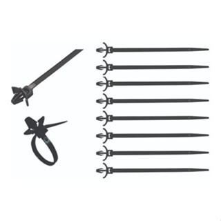 10 Abraçadeiras Nylon Enforca Gato Cinta Presilha Chicote Resistente Hellermann