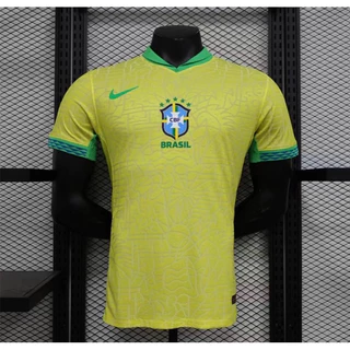 Camisa do Time do Brasil Amarelo 2024/25 Apronta Entrega