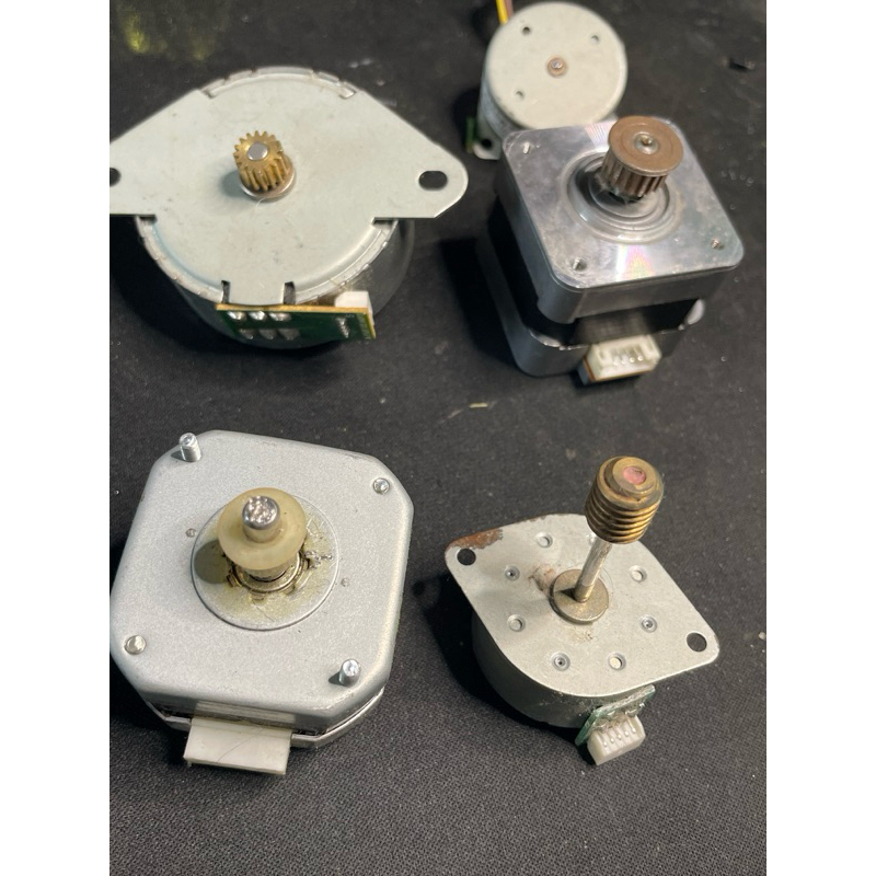 motor de passo cnc e impressoras