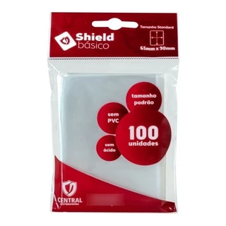 Central Shield Básico 100 Sleeves Padrão Pokemon Magic