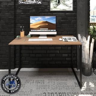 Mesa de Escritório 90cm Várias Cores Multiuso Organizadora