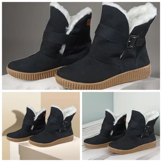 bota de camurça com pelos