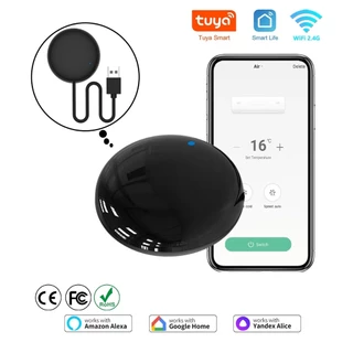 Controle Remoto Universal IR WiFi Tuya Compatível com Alexa - Infravermelho casa Inteligente