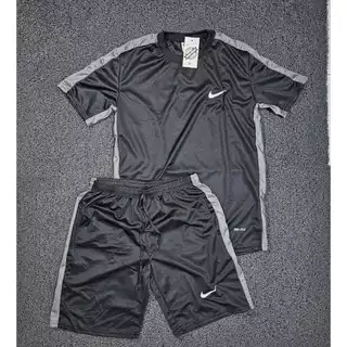 Kit Conjuntos Camiseta + Short Dry Fit Fitnes Academia Masculino Esportivos