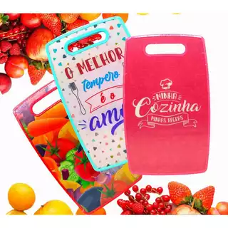 Tabua Plástica Superchef Pvc Churrasco Corte Carne