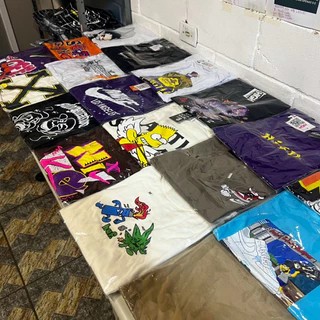 Atacado 10 Camisetas Streetwear Várias marcas á sua escolha - Lançamento 2024