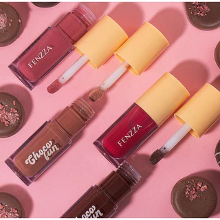 Gloss Lábial Tint Cream Choco Fun Fenzza LANÇAMENTO em Oferta na Shopee