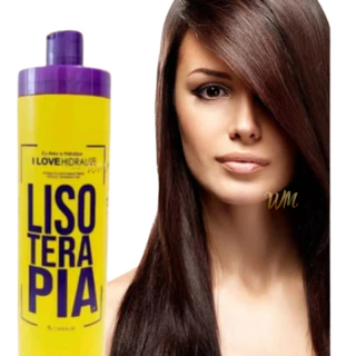 Gloss Escova Progressiva Terapia Dos Fios Organica sem formol Lisoterapia Hidralize 1L