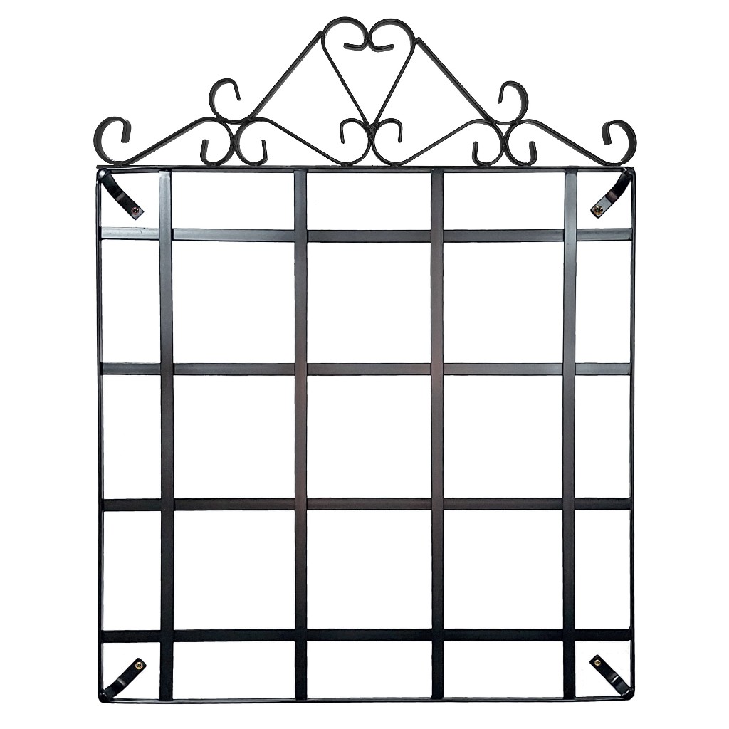 Painel Modular Com Moldura Ferro/Metal Jardim Vertical Decoração Sala Suporte Parede Flores Plantas