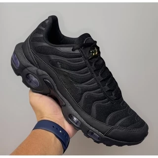 TÊNIS TN PLUS masculino preto lançamento ótimo para caminhada e dia dia