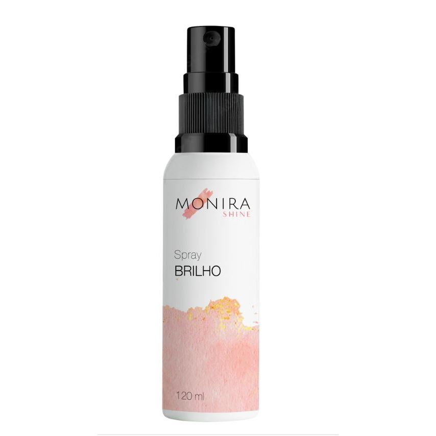 Spray De Brilho Capilar 120ml Monira Shine | Shopee Brasil