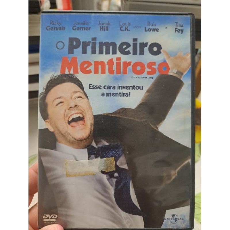 DVD O PRIMEIRO MENTIROSO original ricky Gervais j hill | Shopee Brasil